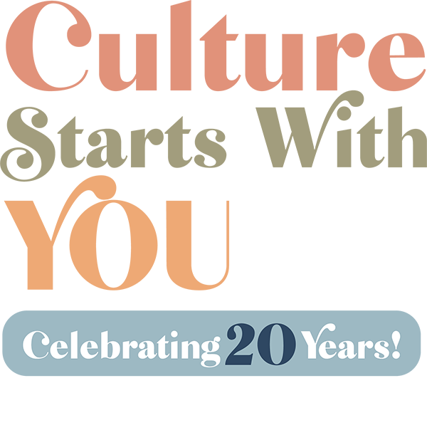 Culture Starts With You Logo with Date