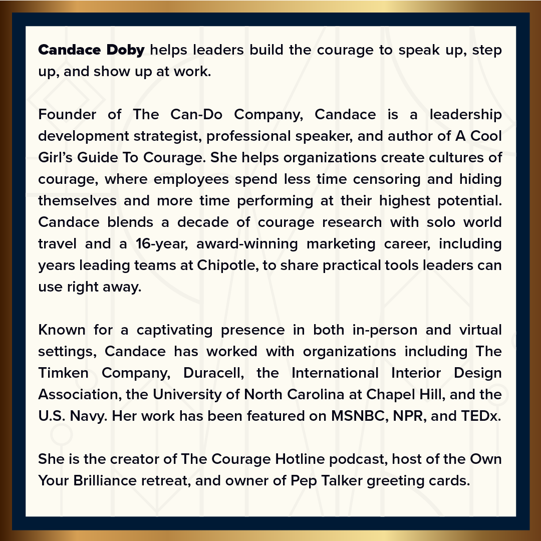 Candace Doby, keynote speaker at the 2026 Midwest Leadership Summit