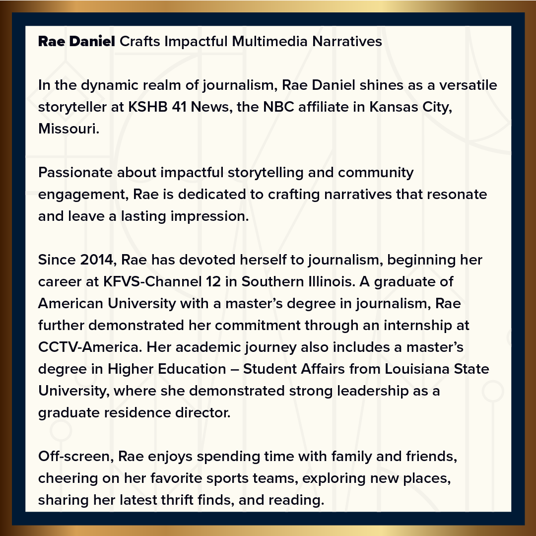 Rae Daniel, Emcee at the 2026 Midwest Leadership Summit