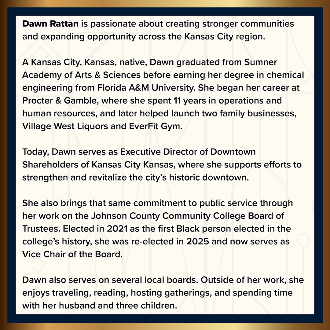 Dawn Rattan, Honorary Co-Chair at the 2026 Midwest Leadership Summit